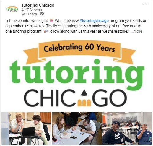 Tutoring Chicago 2025